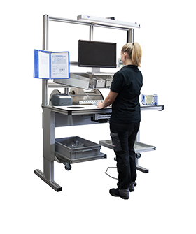 System-Arbeitsplatz Schlauchbeutelverpackung